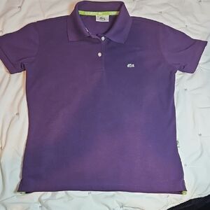 Lacoste Kids Polo Shirt in Rich Purple